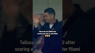 Talisca doing his best Ronaldo impression 🤷‍♂️