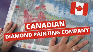 Unboxing Canadian Diamond Painting Kit  | DiamondArt.ca