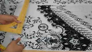 Pola potong batik PGRI