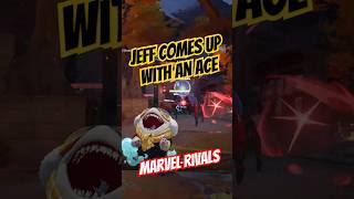 Good boy Jeff gets an ace 👑🦈 #marvelrivals #videogames #jeffthelandshark