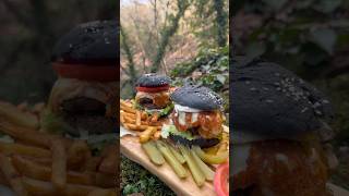 Kemik İlikli Siyah Hamburger 🍔 | Black Hamburger with Bone Marrow