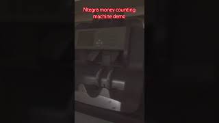 Money counting machine Ntegra demo #shortvideo #youtubeshorts #viral #money