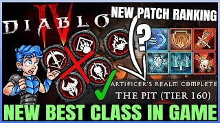Diablo 4 - New WORLD RECORD Pit Clear - New Best Class & Build Ranking in Season 4 After BIG Patch!
