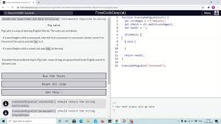 Challenge 6 - pig Latin - freecodecamp