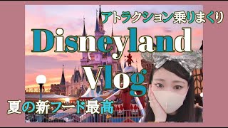 【Vlog】夏のディズニーランドで癒された女に一日密着してみたw