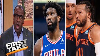 KNICKS SECURE DRAMATIC WIN OVER SIXERS IN GAME! SHANNON ANALYZES SIXERS STRUGGLE