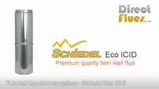 Twin wall flue chimney system - Scheidel Eco ICID