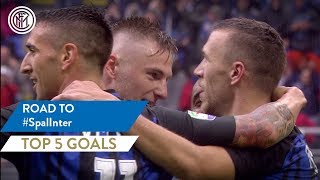TOP 5 GOALS: SPAL-INTER with Perisic, Facchetti, Mazzola and more | ROAD TO