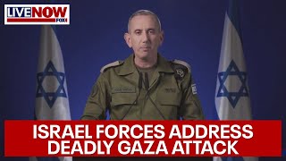Israel-Hamas war: Israeli Defense Force addresses deadly Gaza aid attack | LiveNOW from FOX