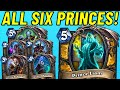 IMPOSSIBLE Deck Building Challenge! ALL Six Princes in 1 Deck!