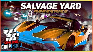 Salvage Yard Robbery Livestream - GTA Online Winter DLC