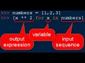 List Comprehensions and Dictionary Comprehensions and Their Loop Equivalents Using Python