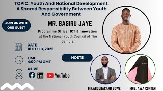 Youth and National Development: A Shared Responsibility Between Youth and the Government