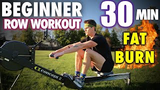 The BEST 30-Minute Beginner Rowing Workout [FOLLOW ALONG]