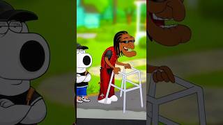 Herbert as Don Toliver 🥵 Family Guy 🏡 GLOW DOWN Transformation #digitalart #draw
