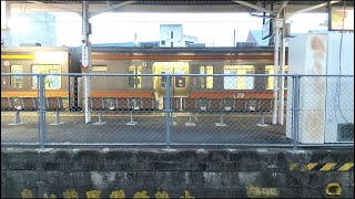 両毛線｜足利駅→あしかがフラワーパーク駅（国鉄211系電車。クハ210-3022）車窓、走行音、車内アナウンス。青春18きっぷ。R6/8（栃木県旅行）JR Ryōmō Line JAPAN TRAIN