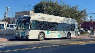 Pasadena Transit - New Flyer XN35 (bus 5033) - 12/15/2024