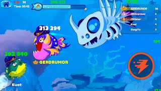 Fish Town IO - KILLED 116! STARGUARDIAN \u0026 BOSS in The Lost Kingdom - fishdom