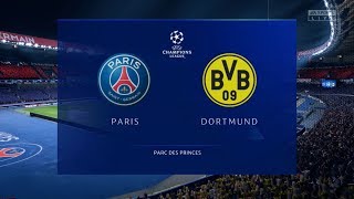 Fifa 20 PSG vs Borussia Dortmund Champions League Xbox One Gameplay