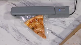 Vacuum Seal Leftover Pizza to Keep your Leftovers Fresh 🍕 | PowerXL Duo Nutrisealer Bag Roll