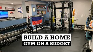 How to Build a Home Gym on a Budget!!