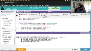 Code.org AP CSA U6L7 Using String Methods Part 2