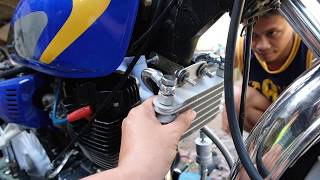 OIL COOLER FOR CG150 ENGINE or TMX pantra - MotoVlog60