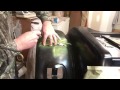 airbrushing silhouette helicopter on harley fender