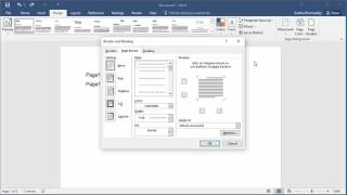 How To Add Page Border In Microsoft Word Insert Border To Page In Ms How To Add Page Border In Microsoft Word Insert Border To Page In Ms