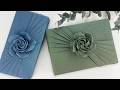 Gift Wrapping Ideas | Gift Packing Tutorial + Origami Paper Rose(2023)