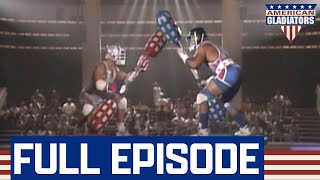 Men's Joust Over In A Total Of Three Seconds! | American Gladiators | Full Episode | S03E19