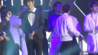 [Fancam] 131227 2013 KBS Gayo Festival Ending 2pm 택연 (Taecyeon テギョン 2pm)