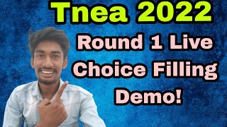 Tnea 2022 Round 1 Live Choice Filling Important Steps | TTG