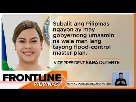 VP Duterte, binatikos ang Kamara, PhilHealth, at ang mga namumuno sa bansa | Frontline Pilipinas