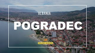 POGRADEC, ALBANIA 🇦🇱 DRIVING REAL-TIME【4K】