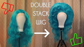 TEAL DOUBLE STACK WIG | ALEXXXIS'S 1ST VIDEO