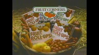 1984 Fruit Corners Fruit Roll-Ups Commercial