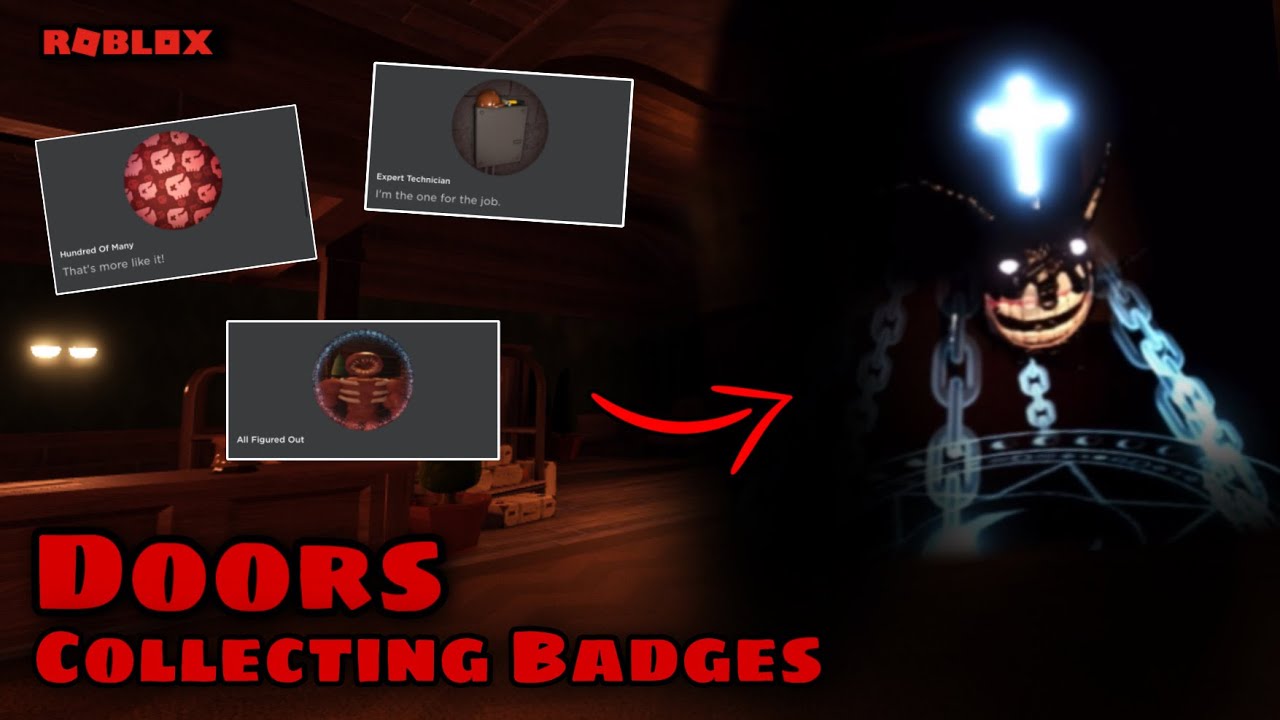 Attempting To Collect ALL The Doors Badges… | Roblox - YouTube