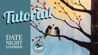Painting Tutorial: Lovebirds