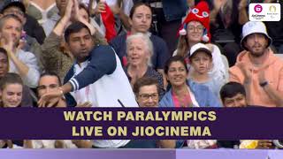 Navdeep in Javelin Throw Final | Paralympics Javelin Highlights | JioCinema