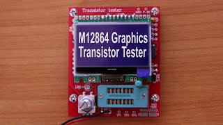 M12864 Graphics Transistor Tester from Banggood, Part 2: Review