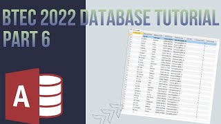 BTEC 2022 Unit 2 SAM: Creating a data entry form part 1