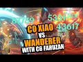 C0 Xiao vs C0 Wanderer With C6 Faruzan Damage Comparison