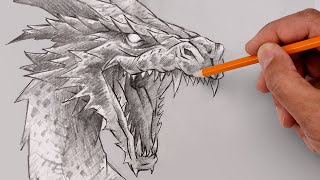 How To Draw a DRAGON | Sketch Saturday