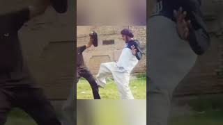 tony ja technique kick #karate #kicks  #long #jump #shorts