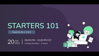 Off By One Codechef Solution || Starters 101 Contest Solution #codechefsolution #pythonprogramming