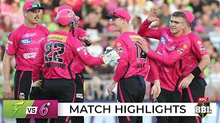 Experienced Sixers too strong for crosstown rivals | BBL|12