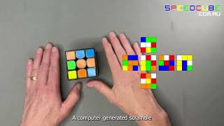 How to scramble a 3x3 Rubik’s cube