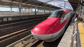 【6倍速車窓右側】東北新幹線各駅 やまびこ205号 小山〜仙台