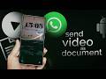 How to Send Video As Document in WhatsApp (tutorial)